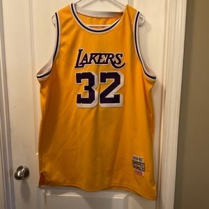 Magic Johnson Lakers Jersey